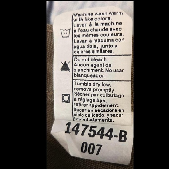 Carhartt Canvas Carpenter Shorts Womens Sz 6, 8 Inch Inseam - Picture 8 of 8